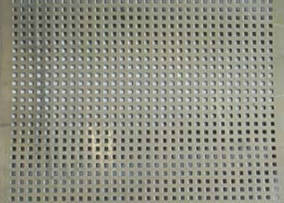 الصين مربع هول مثقب الفولاذ المقاوم للصدأ لوحة، طول 1M ورقة شبكة مثقبة المزود