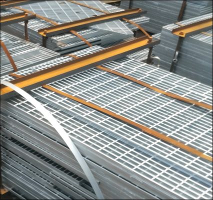 تصميم مربع من مادة Q235/Q345 لشبكة تصريف فولاذية مجلفنة
