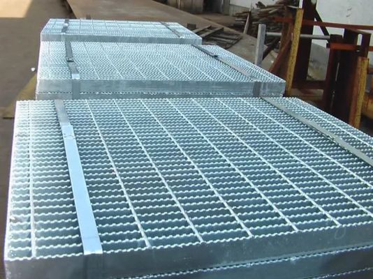 صناعة HDG Grating Ss الصلب المتسلسلي الصين 25X4.5 25X5 ملم حزمة حمالة 4 بوصة الصلب المغلف