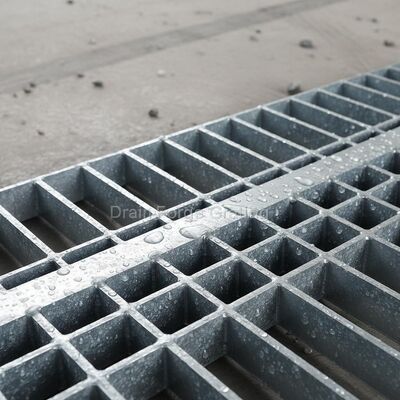 Customizable Galvanized Stainless Steel Grating for Slip-Resistant Industrial Flooring