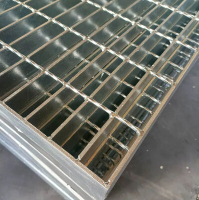 Heavy Duty Galvanized Steel Serrated Anti-slip Steel Bar Grating for Floor and Trench Cover