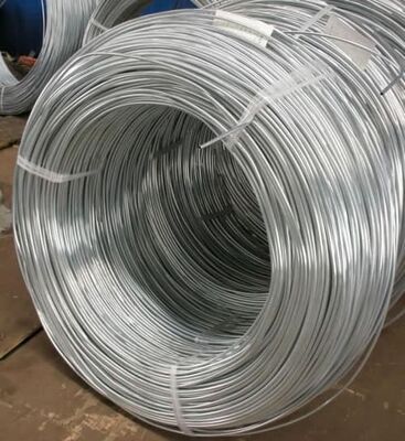 أسلاك حديدية معدنية بالزنج مع 50-150μm طلاء الزنك للبناء والسياج المصنوع من الفولاذ منخفض الكربون