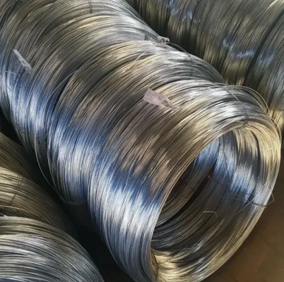 Hot Dipped Galvanized Iron Wire with Q195 Low Carbon Steel and 30-60g/m² Zinc Coating for Construction and Binding